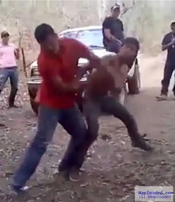 Video & Photos: Man executed after losing a fight